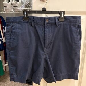 Polo Ralph Lauren Navy Chino Shorts Size 33, 6 inch inseam